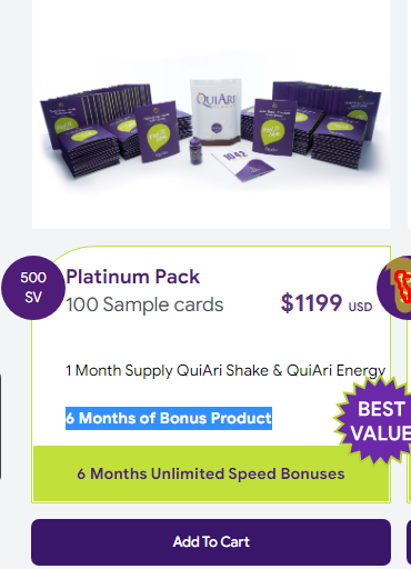 quiari platinum pack